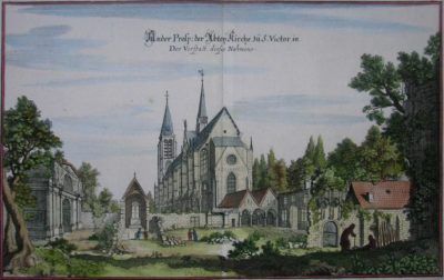 Abbey of St. Victor, 1655